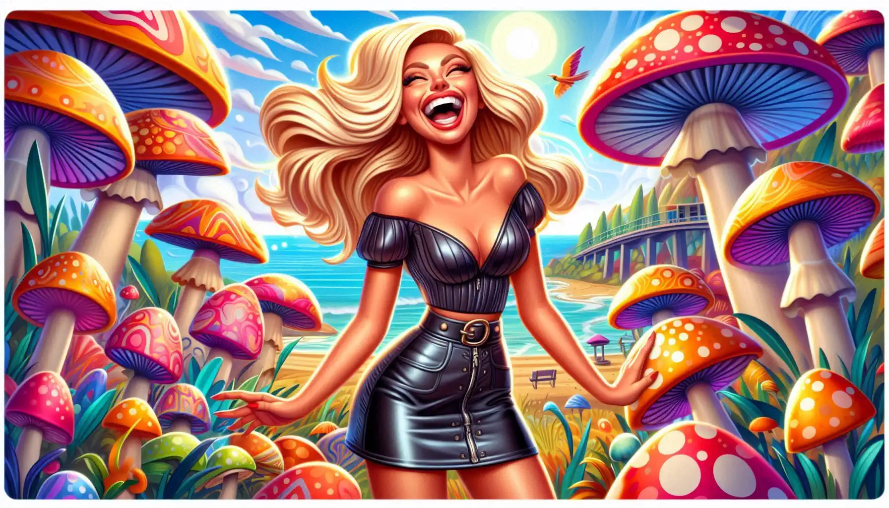 Mushroom jokes Smile