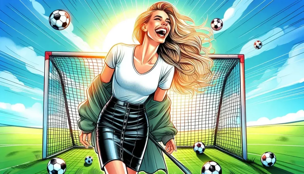 Laugh Like a Soccer Fan After a Last-Minute Goal