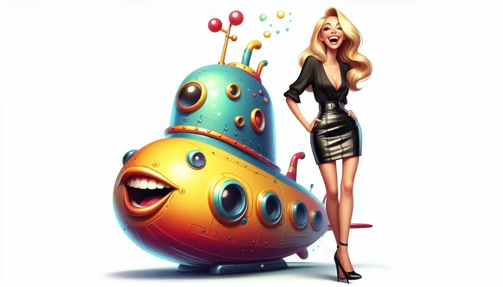 Submarine Jokes That Make Waves by Avoiding Them