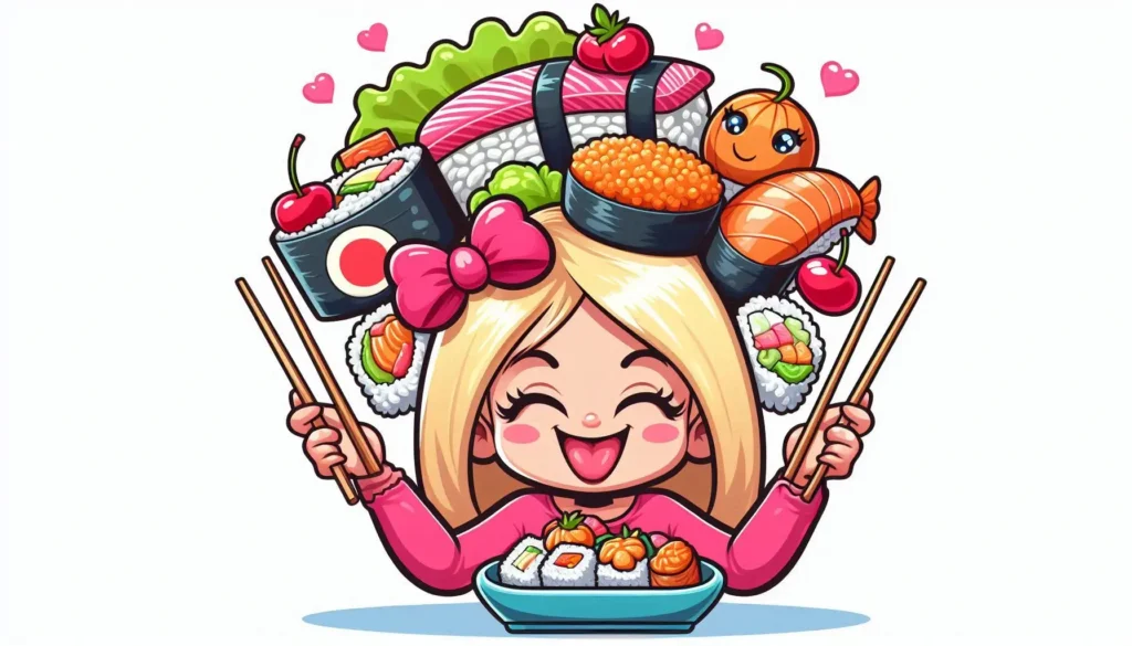 Sushi at Work & School for Serious Fans