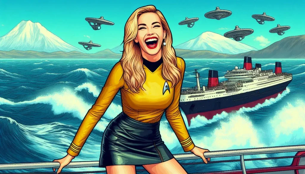 All Aboard the Laugh Trek Shuttle