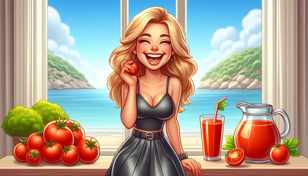 Tomato Add Flavor to Your Laughs