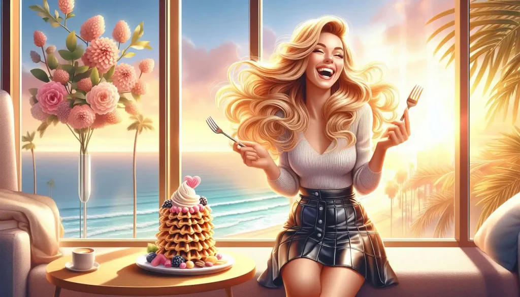 Morning Waffle Giggles Guaranteed